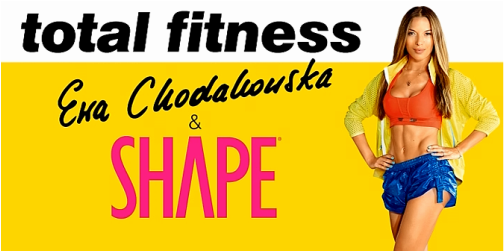 Advertising for SHAPE Magazine featuring Ewa Chodakowska